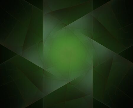 Abstract fractal of a hexagon, backgroundの写真素材