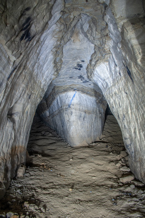 Old abandoned coal mine aditの写真素材