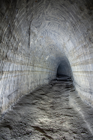Old abandoned coal mine aditの写真素材