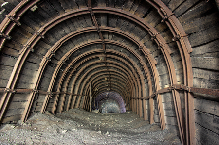 Gallery in the old salt mineの写真素材