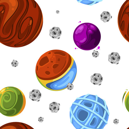 Space patterns.のイラスト素材