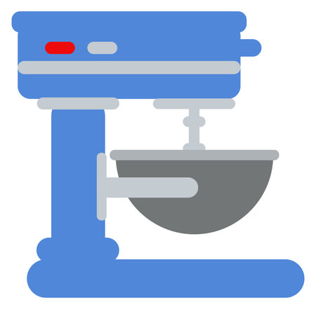 Kitchen mixer device. Cooking food blender symbolのイラスト素材
