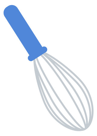 Whisk icon. Cream beater tool. Cooking equipmentのイラスト素材