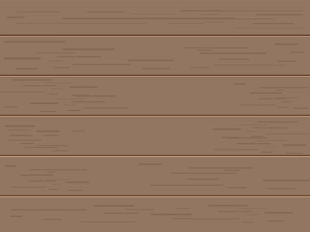 Wooden floor pattern. Plank texture square tileのイラスト素材