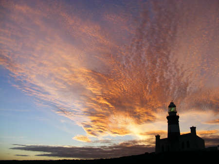 Light House Cape Agulhasの写真素材