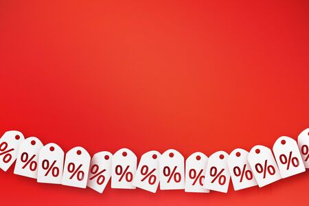 Hot Sale design for sale web posters, banners. Good for social media, email, print, ads design and promotional material. 3d illustrationの写真素材