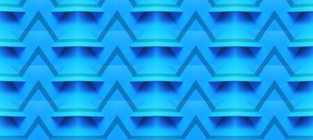 Creative geometric. Abstract, science, futuristic, energy technology concept. Blue room. Blue angle...