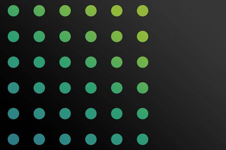 Dark green banner with set of circles.の写真素材