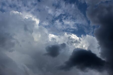 Strong stormy clouds