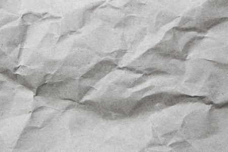 Texture crease of white paper for template wallpaper. wrinkle of gray paper crumpled background.の写真素材