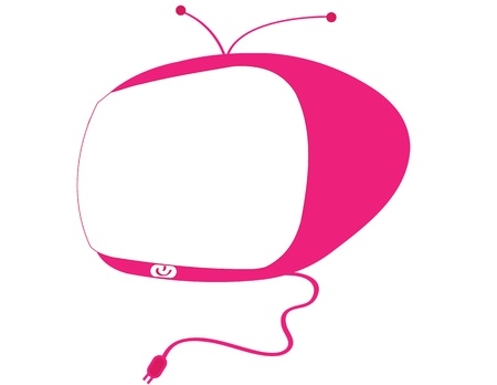 classic televisionのイラスト素材