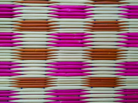 Mat is a favorite handmade product which people like to buy it to use in their lifeの写真素材