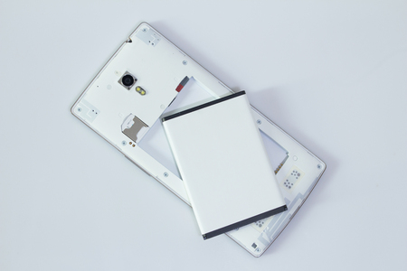 smartphone mobile phone accumulator battery element cellphone Li-Ion isolated