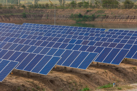 Solar panel tracking systems, Energy power in thailand.