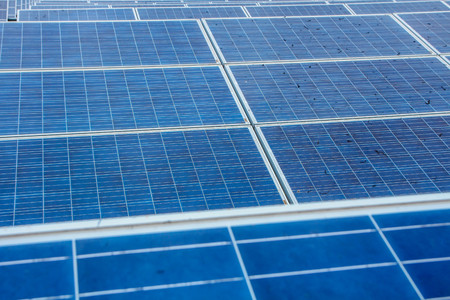 Solar panel, alternative electricity source - concept of sustainable resources, And this is a new...