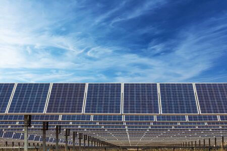 Solar panel, alternative electricity source, concept of sustainable resources, And this is a new...