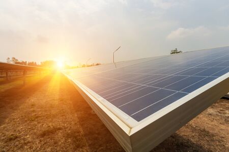 Solar panel, alternative electricity source, concept of sustainable resources, And this is a new...
