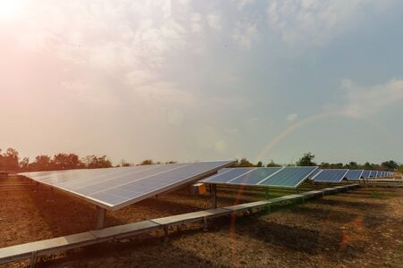 Solar panel, alternative electricity source, concept of sustainable resources, And this is a new...