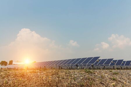 Solar panel, alternative electricity source, concept of sustainable resources, And this is a new...
