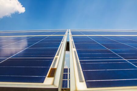 Solar panel, alternative electricity source, concept of sustainable resources, And this is a new...