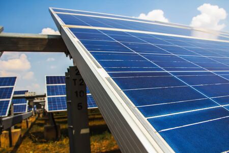 Solar panel, alternative electricity source, concept of sustainable resources, And this is a new...