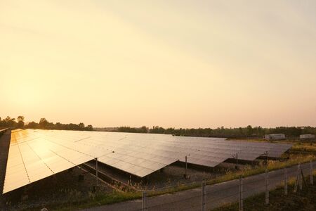 Solar panel, alternative electricity source - concept of sustainable resources, And this is the...