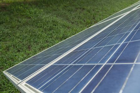 Solar panel, alternative electricity source, concept of sustainable resources, And this is a new...