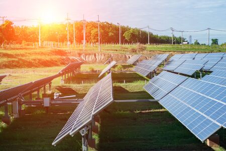 Solar panel, alternative electricity source, concept of sustainable resources, And this is a new...