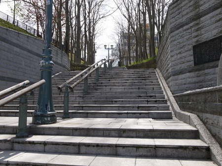 Slope of fine weatherの写真素材