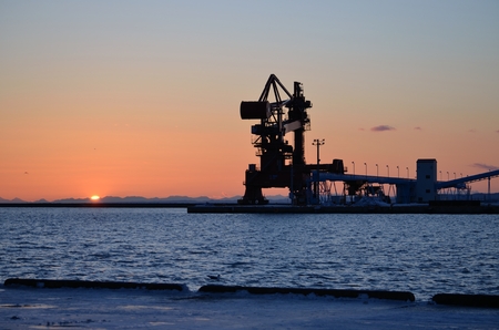 Port falls,の写真素材