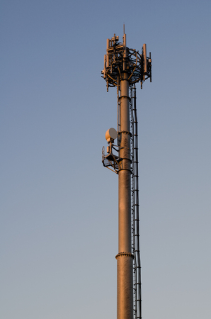 Mobile phone base stationsの写真素材