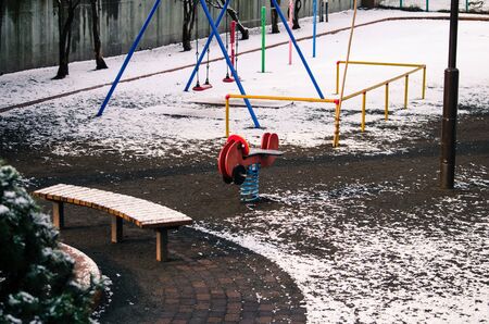 Winter Parkの写真素材