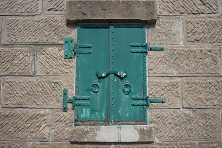 Old walls and doors