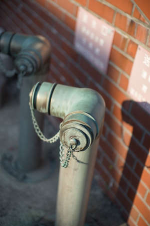 Water openings for disaster preventionの写真素材