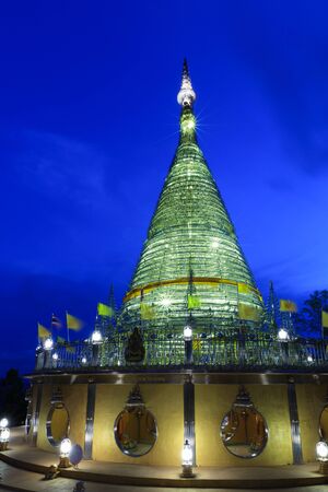 stainless steel pagoda at Songkhla,Thailandの写真素材