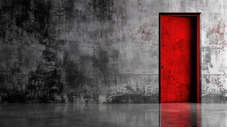 Limited Time Offer" sign with dramatic red and black colors, symbolizing Black Friday urgency, with room for textの素材