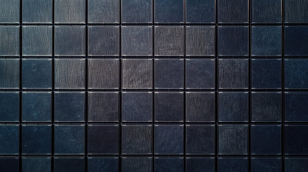 Solar energy panels from a top view, ample space for messagesの素材