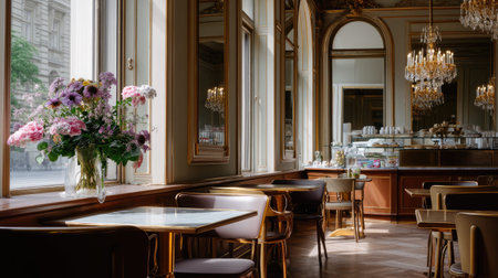 This elegant cafの素材