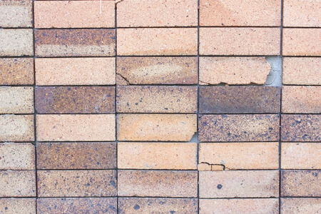 background brick wall show damage.の写真素材