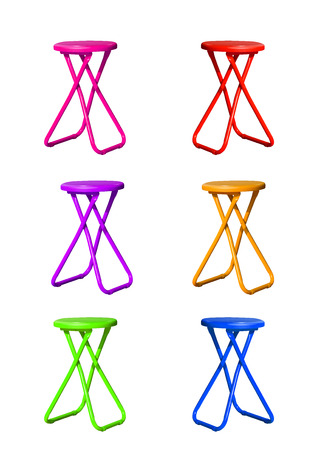 chair No backrest turnovers.の写真素材