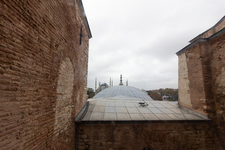 Public places  blue mosque in the historic city of Turkey.の写真素材
