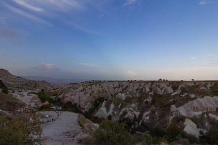Public places Goreme Cappadocia Turkey caveの写真素材