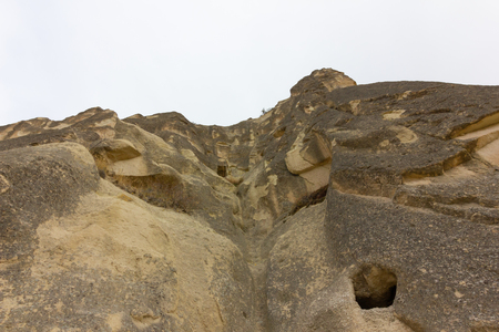 Public places Goreme open air museum Cappadocia Turkey rock formationsの写真素材