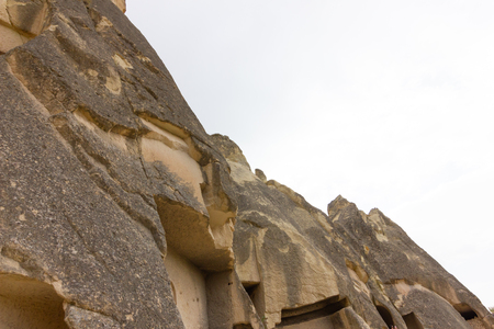 Public places Goreme open air museum Cappadocia Turkey rock formationsの写真素材
