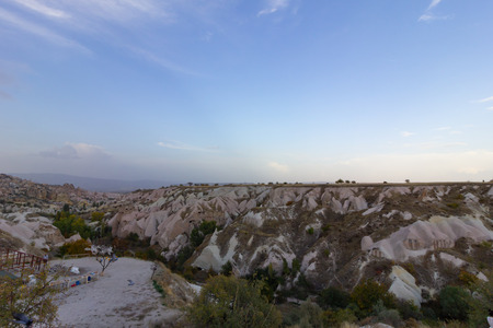 Public places Goreme Cappadocia Turkey caveの写真素材