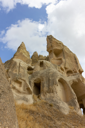 Public places Urgup Cappadocia Turkey caveの写真素材