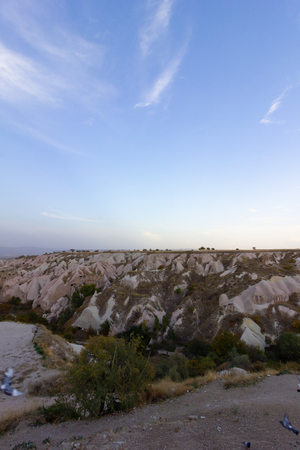 Public places Goreme Cappadocia Turkey caveの写真素材