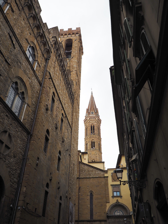 florence a romantic and popular city in Italy.の写真素材