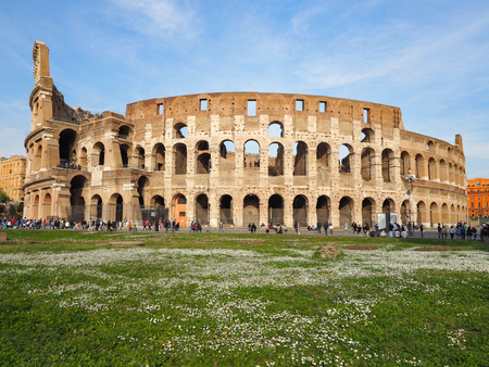 Colosseum, World Heritage of Italy With the greatness of the Romansのeditorial素材