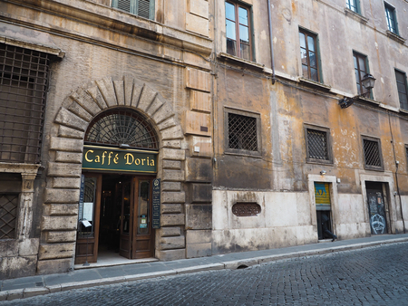 Pantheon, a popular tourist destination in Italy with beauty and eleganceのeditorial素材